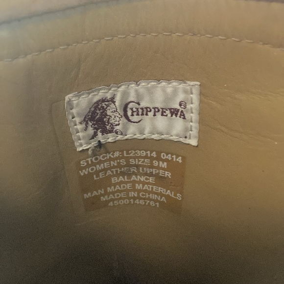 Chippewa square toe snake boots / engineer boots 9 women’s/8 men’s - Picture 4 of 8